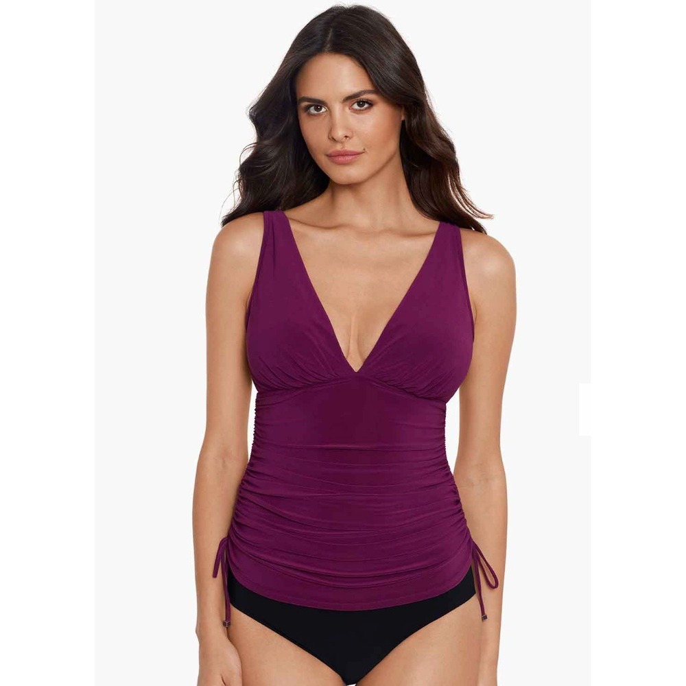Magicsuit Dani Tankini Top‎ in Cordon Bleu 10 Purple Slimming